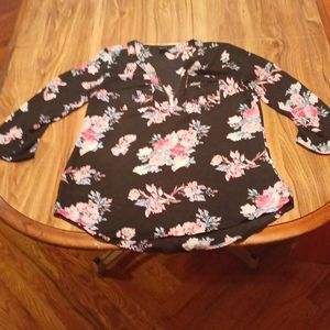 Woman's floral blouse